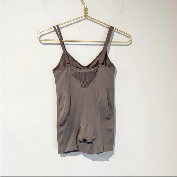 Stella McCartney adidas SET cement mushroom color essential studio tights & tank - Picture 3 of 15